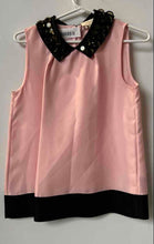 Load image into Gallery viewer, Kate Spade New York Womens Pink Black Sleeveless Blouse Top Size 2