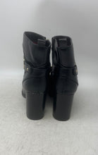 Load image into Gallery viewer, Tommy Hilfiger Womens Black Round Toe High Block Ankle Boots Size 9.5M