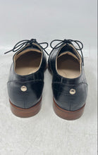Load image into Gallery viewer, Cole Haan Mens Black Croc Embossed Leather Lace-Up Oxford Dress Shoes Size 9.5B