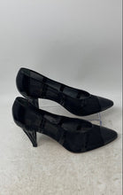 Load image into Gallery viewer, Bamar Womens Black Vero Cuoio Outsole Cap Toe Slip-On Pump Heels Size EUR 40