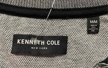 Load image into Gallery viewer, Kenneth Cole Mens Gray Cotton Short Sleeve Regular Fit Polo Shirt Size M
