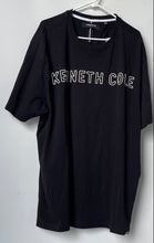 Load image into Gallery viewer, Kenneth Cole Mens Black Crew Neck Short Sleeve Pullover T-Shirt Size 3X