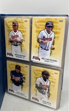 Load image into Gallery viewer, Lot Of Assorted Mixed Variety Baseball Sports Trading Cards In Album No Grade