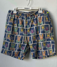 Load image into Gallery viewer, Psycho Bunny Mens Multicolor Adjustable Drawstring Swim Trunks Shorts Size 2XL