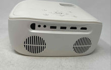 Load image into Gallery viewer, White Home Theater HDMI USB AV Built-In-Speakers LED Projector Not Tested