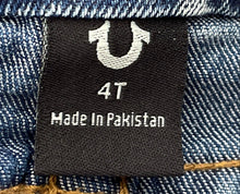 Load image into Gallery viewer, True Religion Kids Blue Denim Medium Wash Regular Fit Straight Leg Jeans Size 4T
