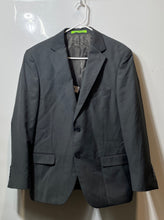Load image into Gallery viewer, Salvatore Exte Mens Dark Gray Long Sleeve Notch Lapel Two-Button Blazer Size 40S