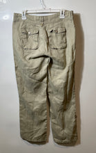 Load image into Gallery viewer, Bebe Womens Beige Flat Front Pockets Wide Leg Trouser Pants Size 8