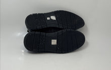 Load image into Gallery viewer, Restoration Mens Black Textured Knit Lace-Up Low Top Oxford Shoes Size 8