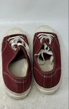 Load image into Gallery viewer, H&M Mens Red White Lace-Up Round Toe Low Top Sneaker Shoes Size 10