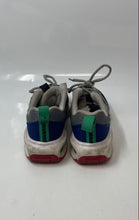 Load image into Gallery viewer, Nike Kids Air Max INTRLK Lite Black Blue Gray Lace-Up Sneaker Shoes Size 1Y