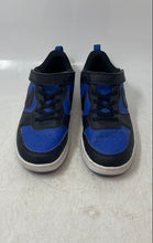 Load image into Gallery viewer, Nike Kids Court Borough Low Recraft HM6298-480 Blue Black Sneakers Shoes Size 3Y