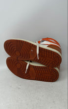 Load image into Gallery viewer, Nike Womens Air Jordan 1 High Method Of Make Orange White Sneakers Shoes Sz 9.5