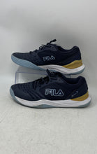 Load image into Gallery viewer, Fila Mens Axilus 3 1TM01987-466 Blue White Lace-Up Sneaker Shoes Size 9.5