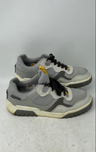 Load image into Gallery viewer, Diesel Mens Gray Leather Low Top Lace-Up Sneaker Shoes Size 9