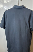 Load image into Gallery viewer, Calvin Klein Mens Gray Dotted Print Short Sleeve Spread Collar Polo Shirt Size M