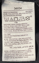 Load image into Gallery viewer, Old Navy Mens Black Denim Pockets Skinny Leg Jeans Size 34X34