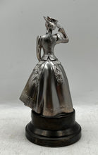 Load image into Gallery viewer, 1998 Avon District Sales Achievement Award Silver Color Mrs. Albee Figurine