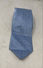 Load image into Gallery viewer, Nordstrom Mens Blue Paisley Print Silk Adjustable Pointed Tie One Size