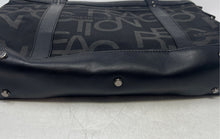 Load image into Gallery viewer, Kenneth Cole Reaction Womens Black Inner Pockets Double Handle Tote Handbag