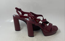 Load image into Gallery viewer, GBG Womens Red Open Toe Block Heel Adjustable Strap Platform Sandals Size 8