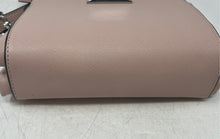 Load image into Gallery viewer, Steve Madden Womens Nude Leather Inner Pockets Adjustable Strap Crossbody Purse