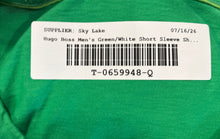Load image into Gallery viewer, Hugo Boss Mens Green White Graphic Print Short Sleeve Pullover T-Shirt Size XL