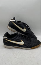 Load image into Gallery viewer, Nike Mens Tiempo Natural III IC 366206-018 Black Low Top Sneaker Shoes Size 9.5