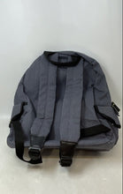 Load image into Gallery viewer, London Fog Mens Blue Canvas Adjustable Strap Outer Pockets Zip-Around Backpack