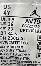 Load image into Gallery viewer, Nike Boys Air Jordan Access Mid White Black Leather Sneakers Shoes Size 4Y