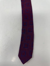 Load image into Gallery viewer, Calvin Klein Mens Red Plaid Silk Adjustable Pointed Tie One Size