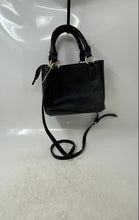 Load image into Gallery viewer, Juicy Couture Womens Black Inner Pockets Shoulder Crossbody Tote Handbag