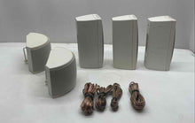 Load image into Gallery viewer, Cambridge SoundWorks MC300 White Home Theater Speakers Pcs And Cables