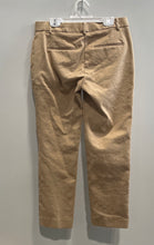 Load image into Gallery viewer, Ann Taylor Womens Brown Regular Fit Flat Front Straight Leg Chino Pants Size 2P