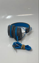 Load image into Gallery viewer, JLab Audio Jbuddies Studio Kids Gray Blue Over The Ear Headphones Not Tested