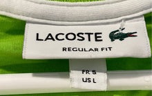 Load image into Gallery viewer, Lacoste Mens Green Logo Regular Fit Short Sleeve Pullover T-Shirt Size L
