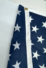 Load image into Gallery viewer, Blue Red White 50 Stars & Striped Print Large Traditional American Flag