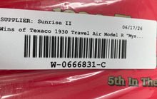 Load image into Gallery viewer, Wings Of Texaco 1930 Travel Air Model R Mystery Ship Airplane In Box