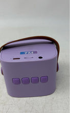 Load image into Gallery viewer, YLL Purple Karaoke Machine Model No. K1-L Portable Bluetooth Speaker
