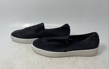 Load image into Gallery viewer, Michael Kors Womens Kane Black Leather Round Toe Slip-On Sneaker Shoes Size 9 M