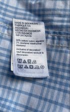 Load image into Gallery viewer, Tommy Hilfiger Mens Blue Collared Long Sleeve Button-Up Shirt Size XL
