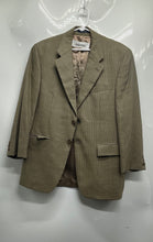 Load image into Gallery viewer, Chaps Ralph Lauren Mens Beige Print Long Sleeve Two-Button Blazer Size 38S