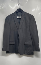 Load image into Gallery viewer, Alfani Mens Gray Long Sleeve Notch Lapel Slim Fit Two-Button Blazer Size 46R