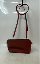 Load image into Gallery viewer, Michael Kors Womens Dome Brown Inner Pocket Adjustable Strap Crossbody Bag