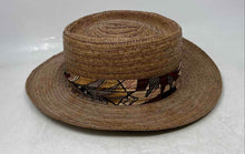 Load image into Gallery viewer, The Scala Collection Womens Brown Woven Wide Brim Fedora Hat Size X-Large
