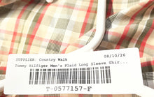 Load image into Gallery viewer, Tommy Hilfiger Mens Multicolor Plaid Cotton Button-Up Shirt Size Medium