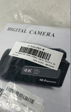 Load image into Gallery viewer, Model HDV-544KM Black 4K Digital Video Camcorder With Accessories Not Tested