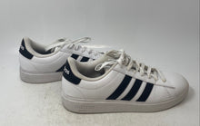 Load image into Gallery viewer, Adidas Mens Grand Court 2.0 GW9195 White Black Leather Sneakers Shoes Size 9