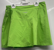 Load image into Gallery viewer, Chaps Sport Womens Green Flat Front Elastic Waist Side Zip A-Line Skirt Size 6