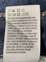 Load image into Gallery viewer, American Eagle Womens Blue Denim Dark Wash Stretch Skinny Leg Jeans Size 6